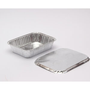 Bandeja de aluminio rectangular