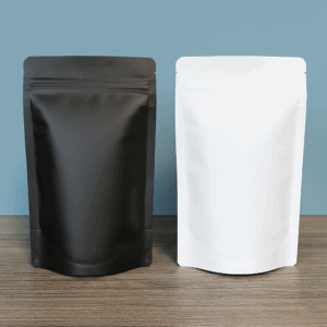 Doypack blanco o negro